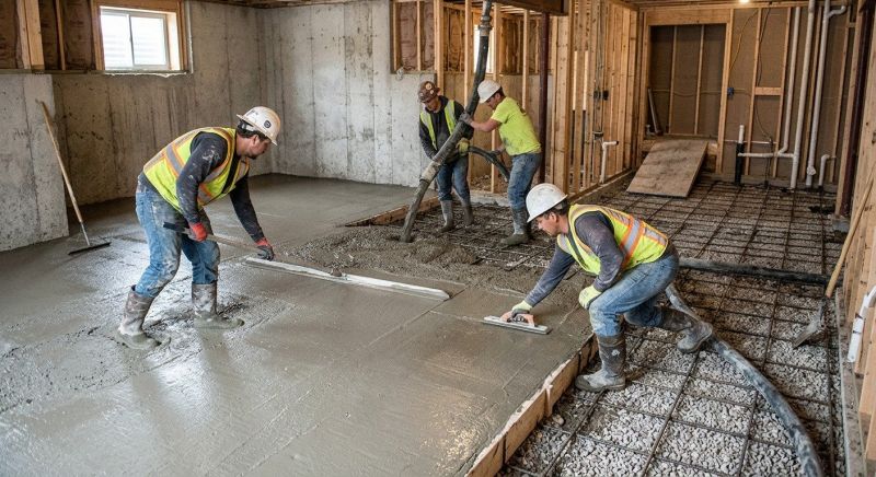 Basement Concrete Pouring in Waterford, MI