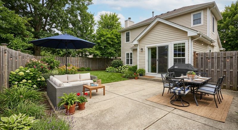 Cement Patio Installation in Waterford, MI