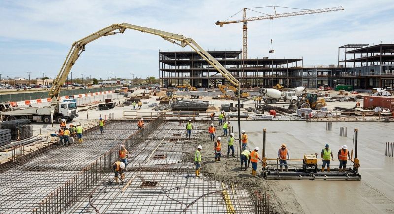 Commercial Slab Construction in Eastpointe, MI