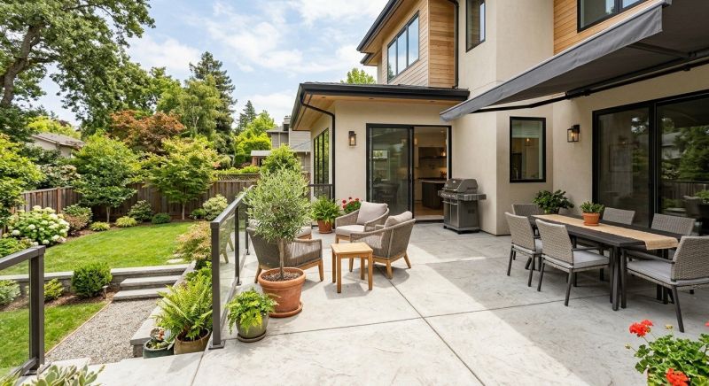 Concrete Deck Installation in Davisburg, MI