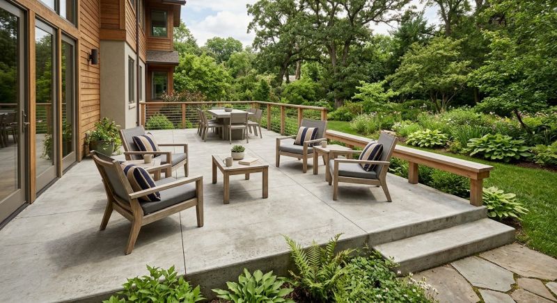 Concrete Deck Installation in Milford, MI