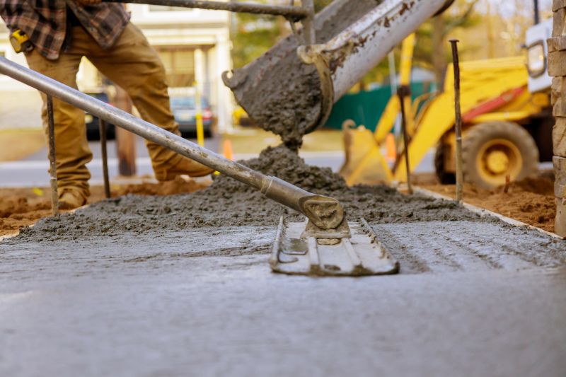 Concrete Flatwork Installation in Detroit, MI