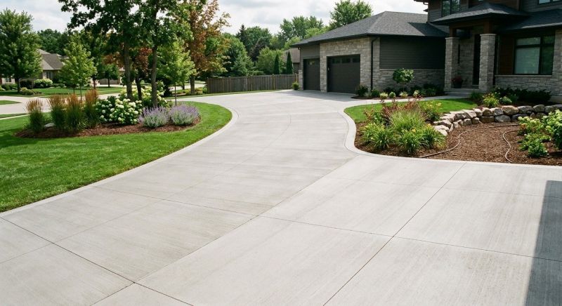 Concrete Flatwork Installation in Highland, MI