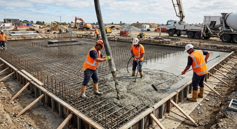 Concrete Foundation Pouring in Waterford, MI