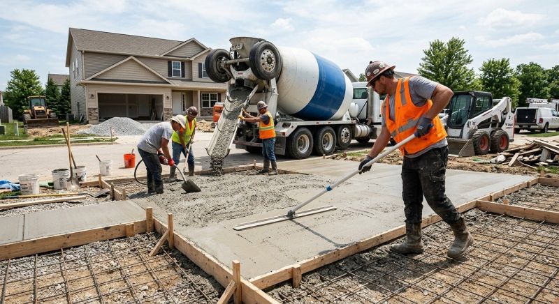 Concrete Service in Almont, MI