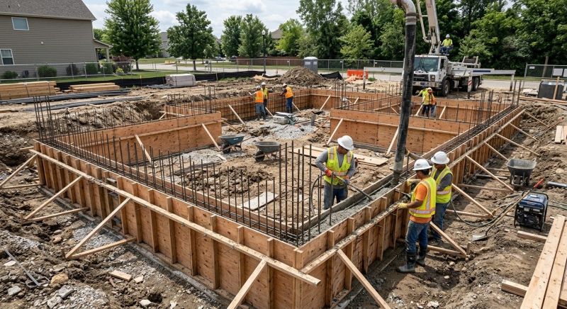 Foundation Construction in Hazel Park, MI