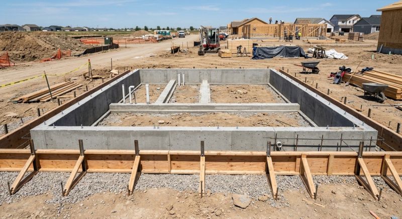 Foundation Construction in Metamora, MI