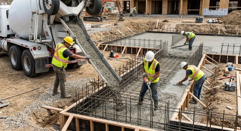 Foundation Wall Pouring in Livonia, MI