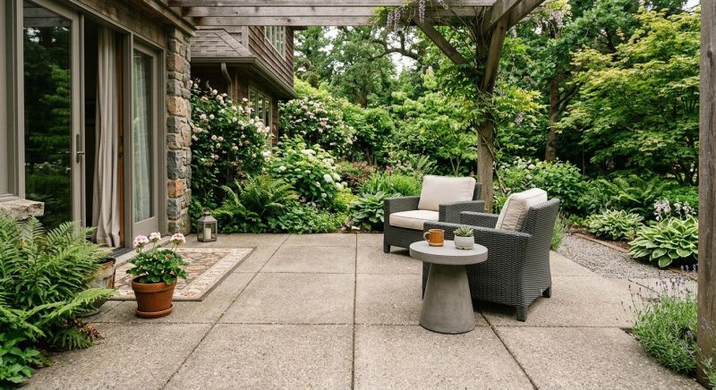Patio Slab Installation in Waterford, MI